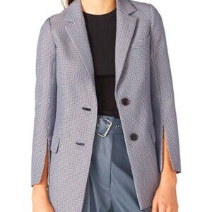 $625 JASON WU houndstooth blazer 14 luxury old money